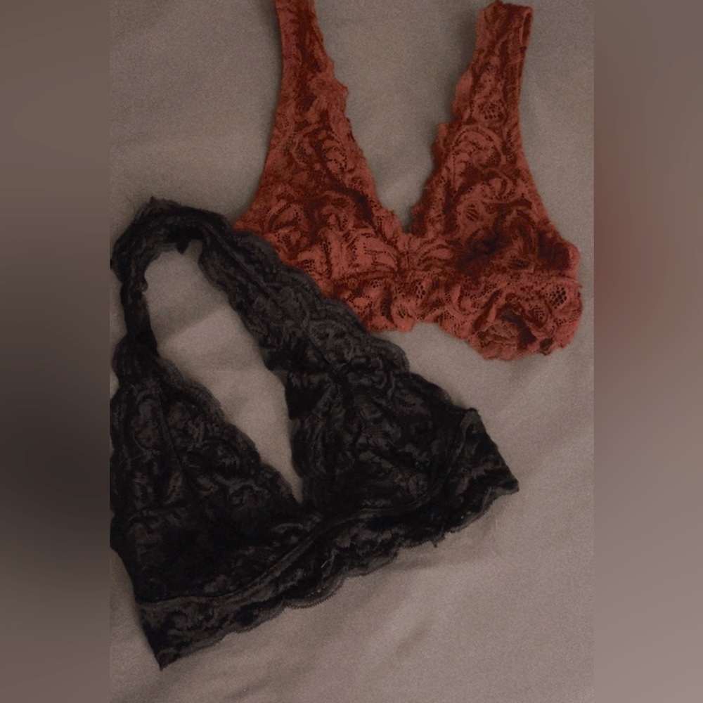 Two bralettes- size small